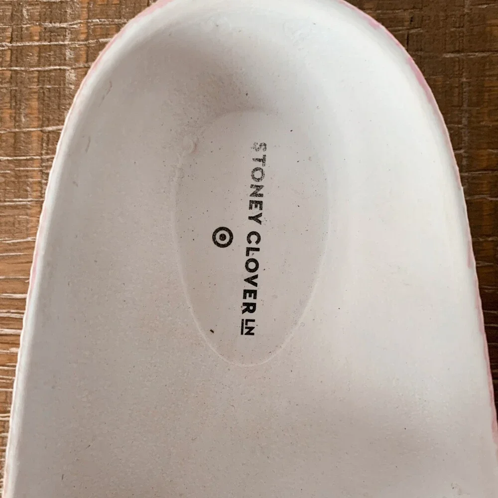 Stoney Clover Lane x Target rainbow tie dye slide sandals